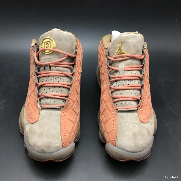 Cheap TBkick 13 x Sepia AT3102-200 Air Stone Jordan CLOT Canteen-Terra Low Blush 0820